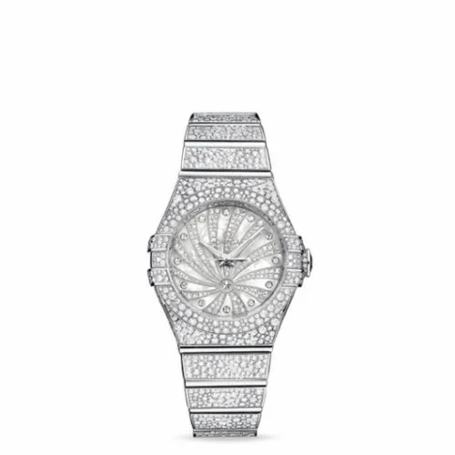 Omega Constellation Co-Axial 31 White Gold / Snow / Diamond Supernova 123.55.31.20.55.007 (12355312055007)